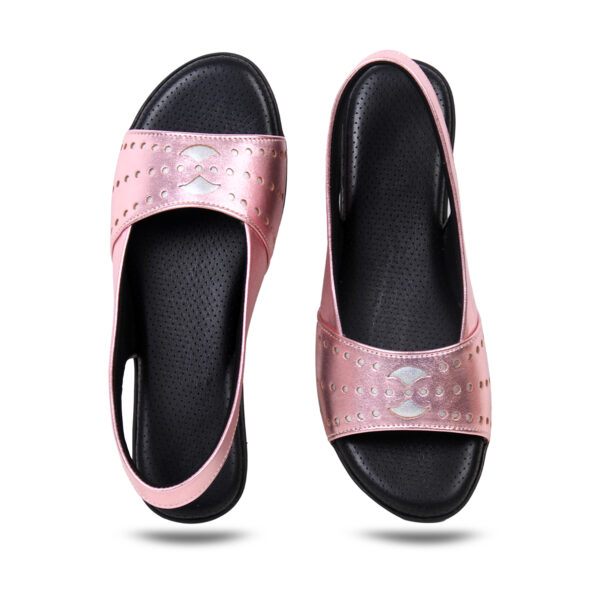 Step in Style: Designer Diabetic Footwear for Women (DDF LR001) - Pink - Image 3