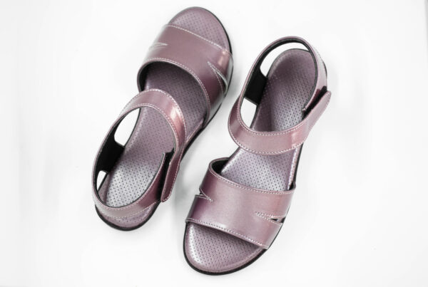 Step in Style: Designer Diabetic Footwear for Women (DDF LF003) - Pink - Image 2