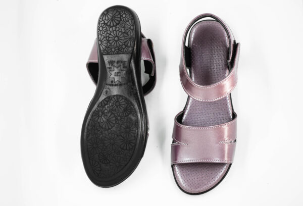 Step in Style: Designer Diabetic Footwear for Women (DDF LF003) - Pink - Image 4