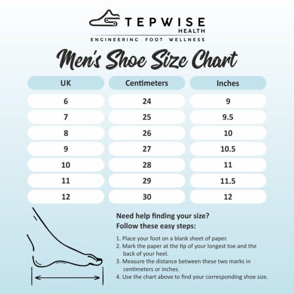 Precision Design: Men’s Specially Crafted Diabetic Cut Shoe- Black - Image 4