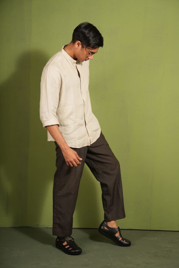 Style Meets Support : Men’s Diabetic Footwear (DDF G029) - Black - Image 2